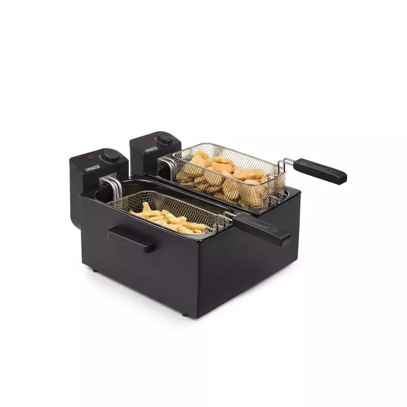 Fritieris Princess 183028 Double Melns Fryer 6 L 3600 W