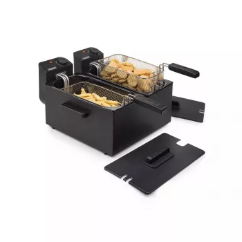 Fritieris Princess 183028 Double Melns Fryer 6 L 3600 W