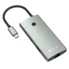 Techly IUSB32C-HUB6HPDI saskarnes centrmezgls USB 3.2 Gen 1 (3.1 Gen 1) Type-C 5000 Mbit/s Alumīnijs