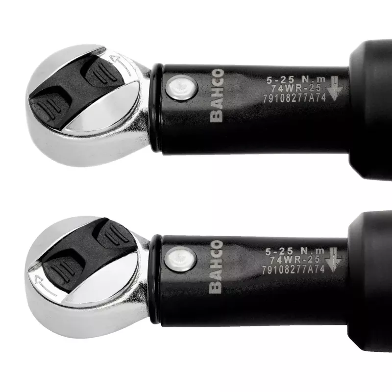 Griezes momenta atslēga Bahco 74WR-15 15-75 Nm regulējama sprūdrata