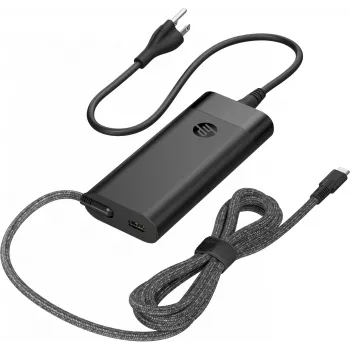 HP 110W USB-C klēpjdatora lādētājs, klēpjdatoram, iekštelpām, 43 - 63 Hz, 110 W, 5V/9V/12V/15V/20V, 1,6 A