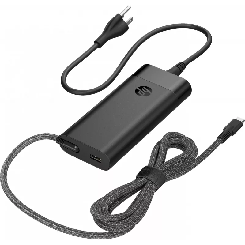 HP 110W USB-C klēpjdatora lādētājs, klēpjdatoram, iekštelpām, 43 - 63 Hz, 110 W, 5V/9V/12V/15V/20V, 1,6 A