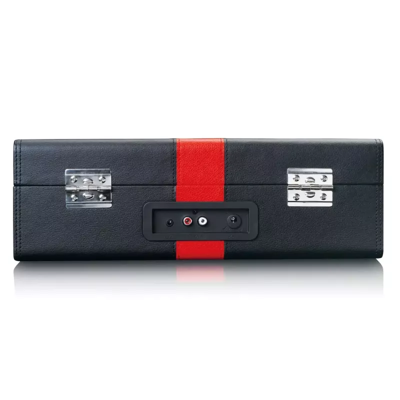 Lenco TT-110 Melns Red pusautomātiskais lenšu piedziņas audio atskaņotājs