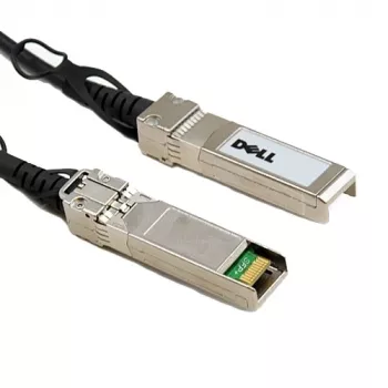 DELL KM0PM InfiniBand/optiskās šķiedras kabelis 1 m SFP28 Melns