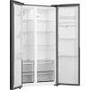 Gorenje Side by Side ledusskapis NRS917E41BXWD, brīvi stāvošs, amerikāņu durvis, melns, 2 durvis, skārienjutīgs, LED