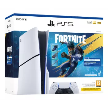 Sony PlayStation 5 - Fortnite Flowering Chaos komplekts 1 TB Wi-Fi melns, balts