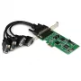 StarTech.com 4 Portu PCI Express PCIe Seriālā Kombinētā Karte - 2 x RS232 2 x RS422 / RS485