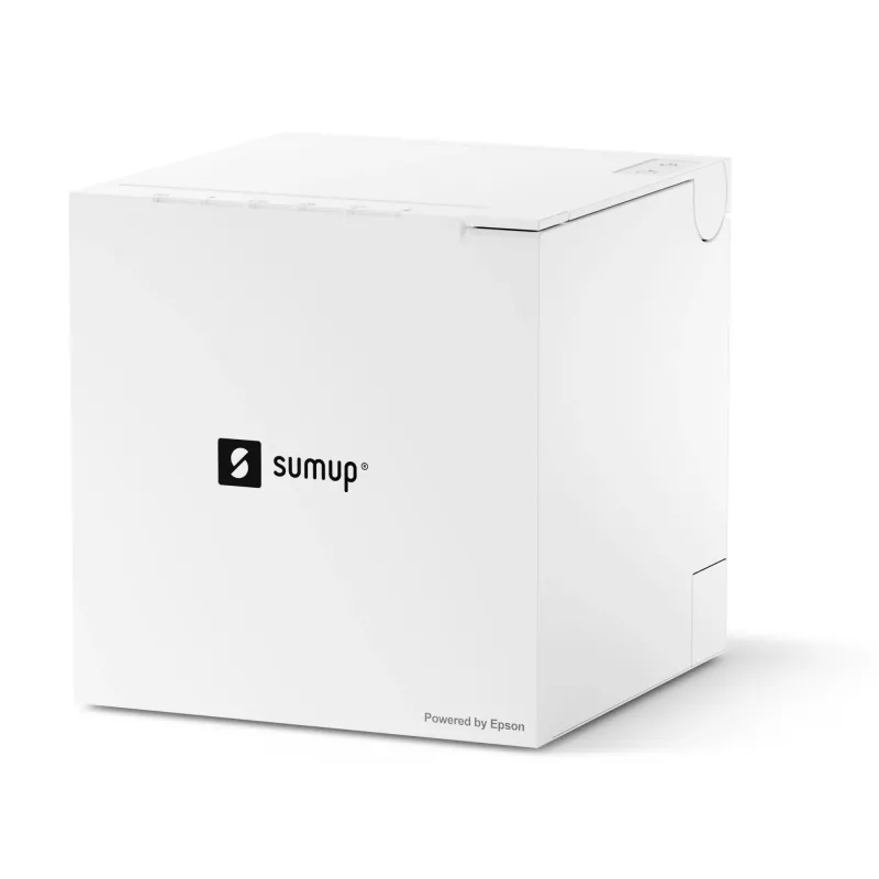 SumUp kases naudas atvilktne — plastmasas un tērauda korpuss, balta, 330×340×100 mm, 5 kg