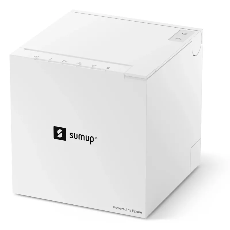 Mobilais printeris SumUp Receipt Printer bezvadu, drukas ātrums 300 mm/sek