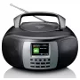 Pārnēsājams DAB+/FM radio Lenco SCD-860 ar Bluetooth, CD atskaņotāju, 2,4 collu TFT displeju, 2×2W, AUX, baterijām/elektrotīklu