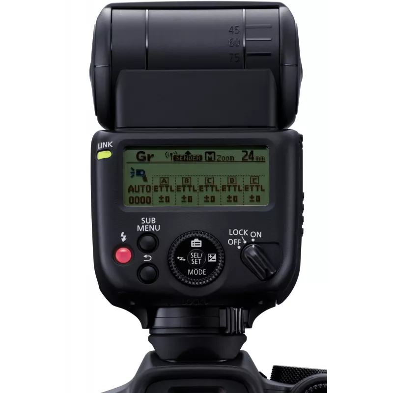Videokameras zibspuldze Canon Speedlite EL-10 melna AA baterija 287g
