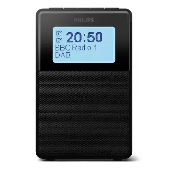 Digitālais modinātājpulkstenis Philips TAR5100/10 Melns 12/24h LCD Bluetooth
