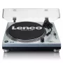 Tiešās piedziņas vinila atskaņotājs Lenco L-3809ME — manuāls, USB Type-A, metāliski zils