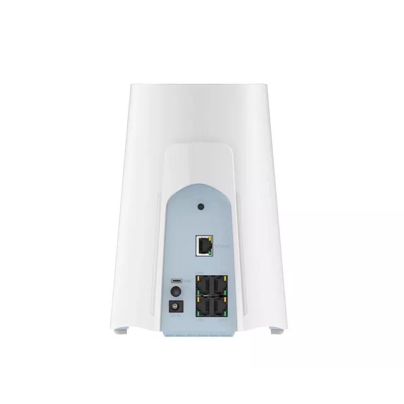 D-Link AX6000 Wi-Fi 6 SOHO maršrutētājs, Wi-Fi 6E (802.11ax), Divjoslu (2,4 GHz / 5 GHz), Ethernet LAN, Balts, Galda maršrutētājs