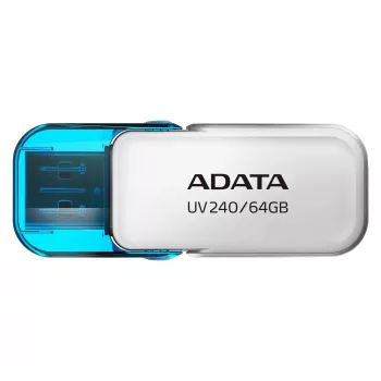 ADATA UV240 USB zibatmiņa 64 GB USB Type-A 2.0 zila, balta