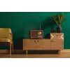 Pārnēsājams radio Adler AD 1171 — AM/FM, 10 W RMS, Bluetooth, ārējā antena, bronzas, 290×200×172 mm
