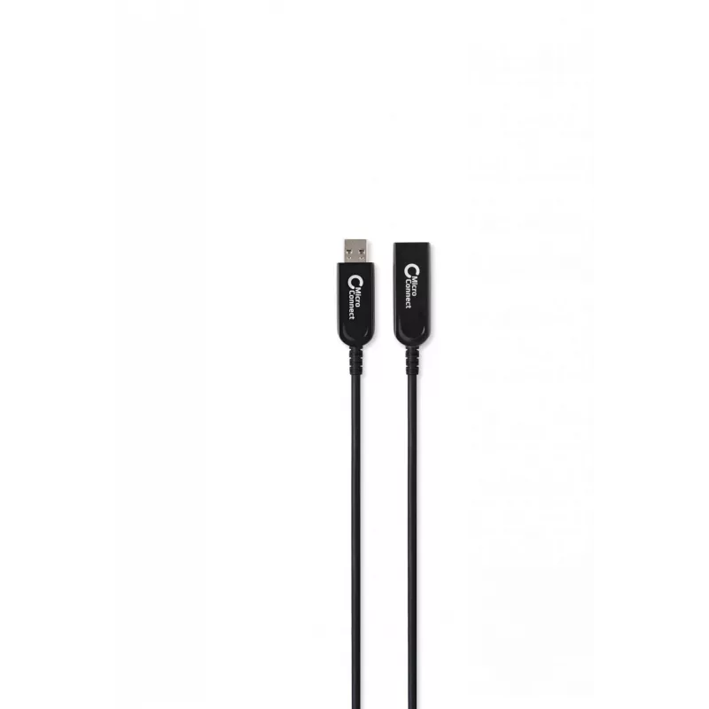 Microconnect USB3.0AAF30AOP USB kabelis USB 3.2 Gen 1 (3.1 Gen 1) 30 m USB A Melns
