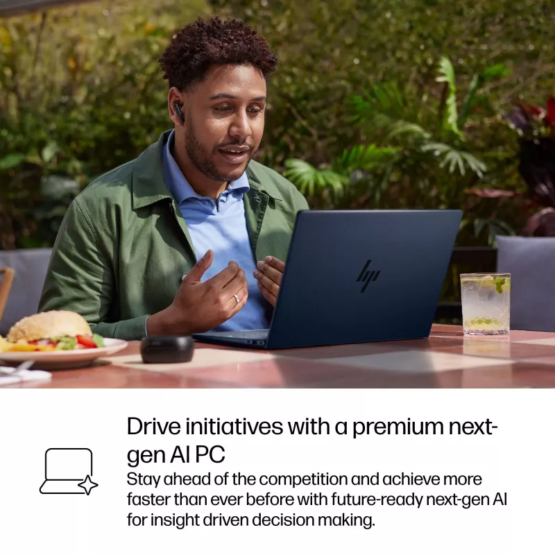 HP EliteBook X G1i Next Gen AI PC Copilot+ PC Intel Core Ultra 5 228V klēpjdators 35,6 cm (14 collu) WUXGA 32 GB LPDDR5x-SDRAM 512 GB SSD Wi-Fi 7 (802.11be) Windows 11 Pro zils