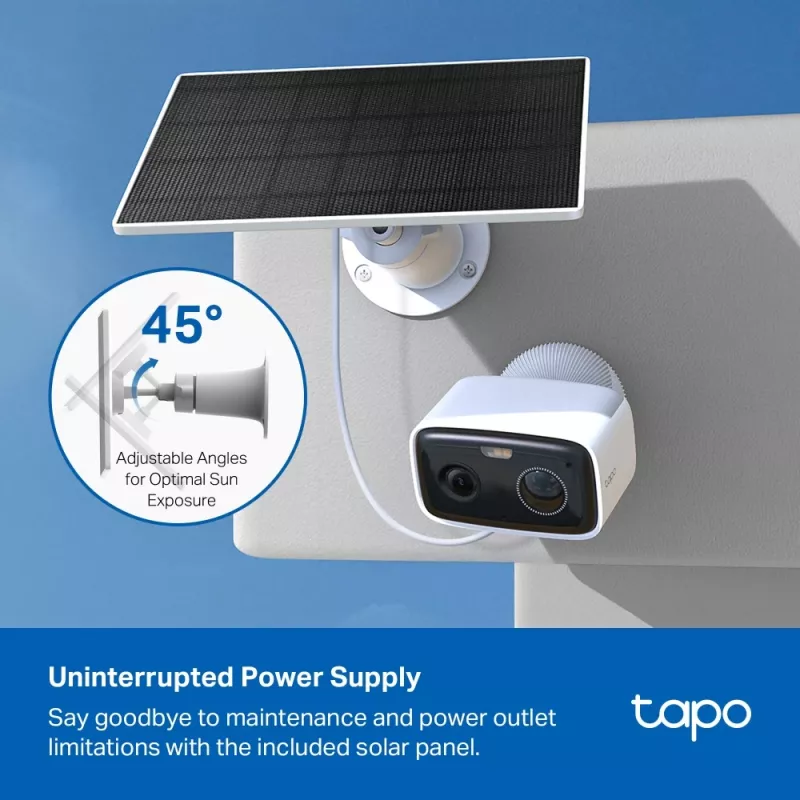TP-Link Tapo C400 KIT Box IP drošības kamera Āra 1920 x 1080 pikseļi Pie sienas