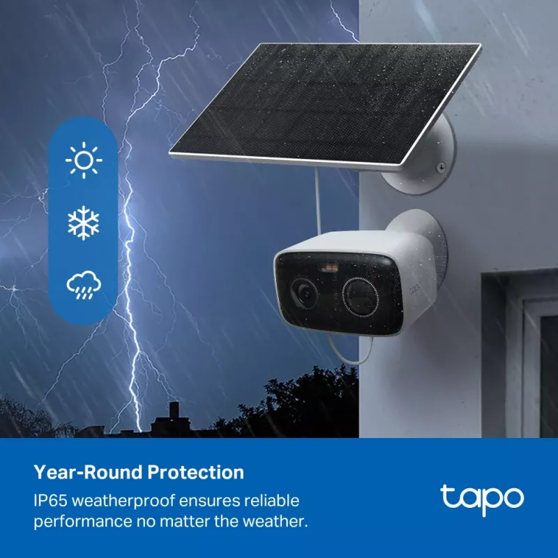 TP-Link Tapo C400 KIT Box IP drošības kamera Āra 1920 x 1080 pikseļi Pie sienas