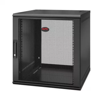 APC NetShelter WX AR112SH6 - 12U, 19 collu plākstera skapis, montāža pie sienas, iepriekš samontēts, 600MM dziļš