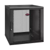 APC NetShelter WX AR112SH6 - 12U, 19 collu plākstera skapis, montāža pie sienas, iepriekš samontēts, 600MM dziļš