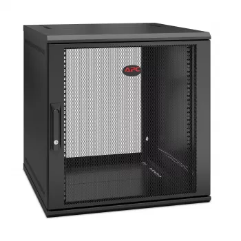 APC NetShelter WX AR112SH6 - 12U, 19 collu plākstera skapis, montāža pie sienas, iepriekš samontēts, 600MM dziļš