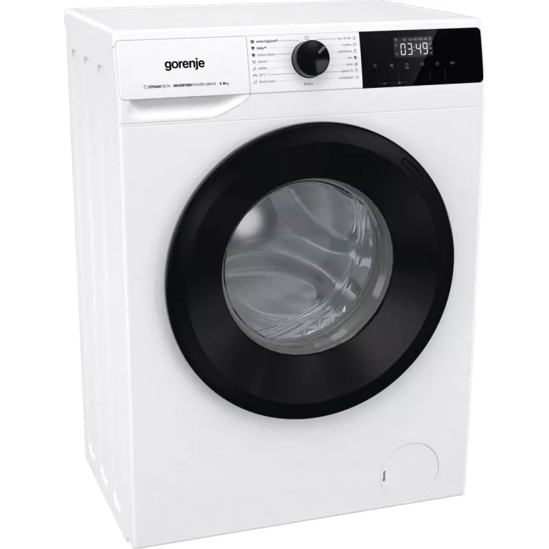 Gorenje veļas mašīna WNHPI94A1PS BK070, Ielādēšana no priekšpuses, 9 kg, B, 75 dB, 1400 RPM, A