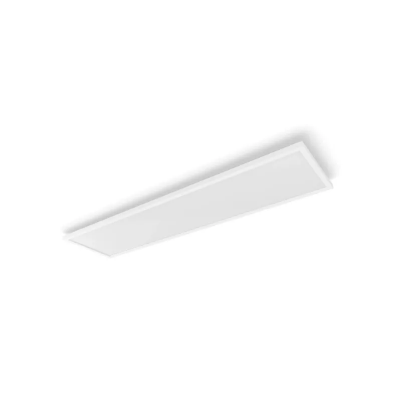 Philips Surimu Rectangle Panel viedais griestu lukturis, Bluetooth/Zigbee, 1200×300×48 mm, 220–240 V, balts