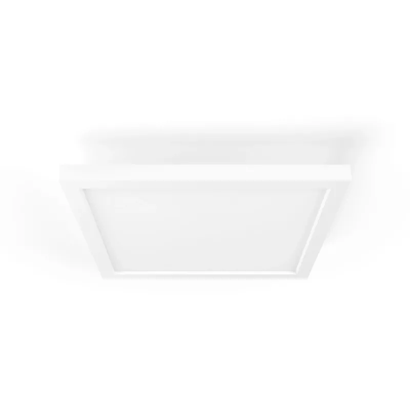 Philips Aurelle Square Panel Light, viedais griestu lukturis, Bluetooth/Zigbee, balts, LED, alumīnijs, maināms