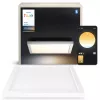 Philips Aurelle Square Panel Light, viedais griestu lukturis, Bluetooth/Zigbee, balts, LED, alumīnijs, maināms