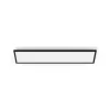 Vieda griestu gaismeklis Signify Philips Aurelle Rectangle Panel — Bluetooth/Zigbee, 1200×300×48 mm, melna