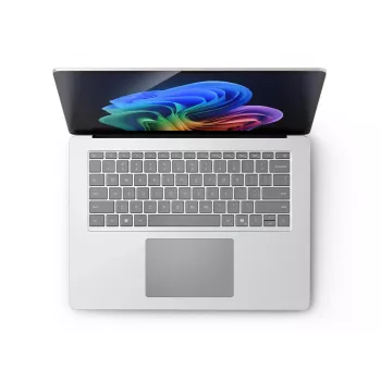 Klēpjdators Microsoft Surface Laptop 7 Copilot+ PC — Intel Core Ultra 7 266V, 15 collas (38,1 cm) skārienjūtīgs, 16 GB RAM, 512 GB SSD, Wi‑Fi 7, Windows 11 Pro, Platinum