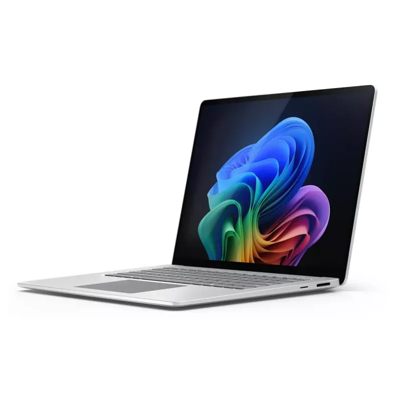 Klēpjdators Microsoft Surface Laptop 7 Copilot+ PC — Intel Core Ultra 7 266V, 15 collas (38,1 cm) skārienjūtīgs, 16 GB RAM, 512 GB SSD, Wi‑Fi 7, Windows 11 Pro, Platinum