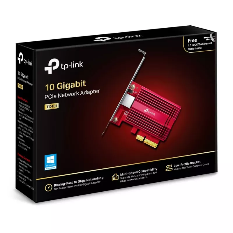 TP-Link TX401 tīkla karte Iekšējais Ethernet 10000 Mbit/s