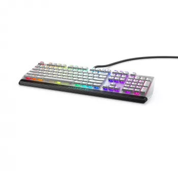 Alienware AW510K klaviatūra, spēlēm paredzēta, USB, melna, balta