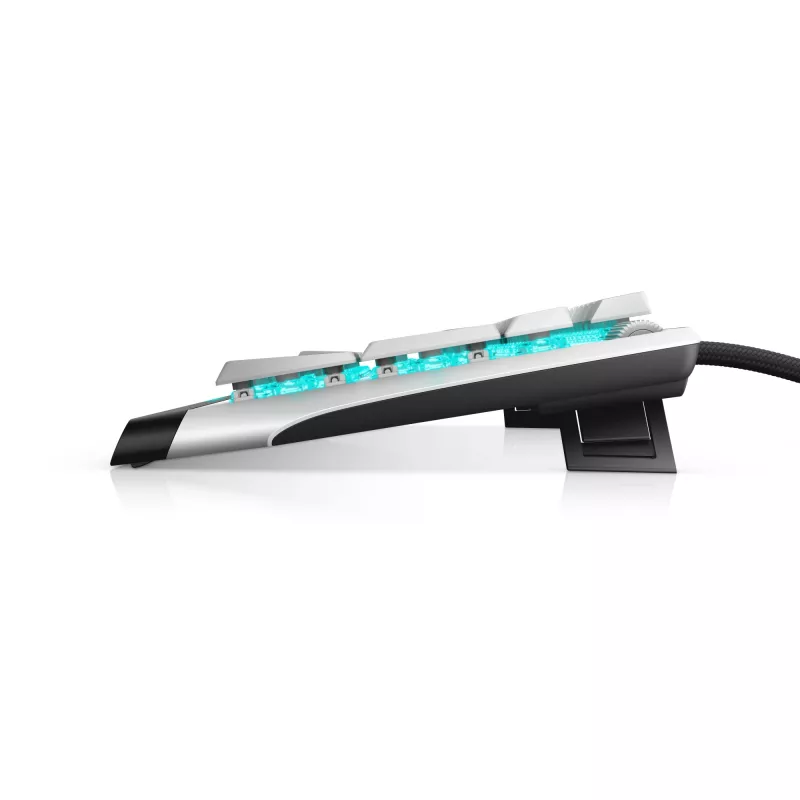 Alienware AW510K klaviatūra, spēlēm paredzēta, USB, melna, balta