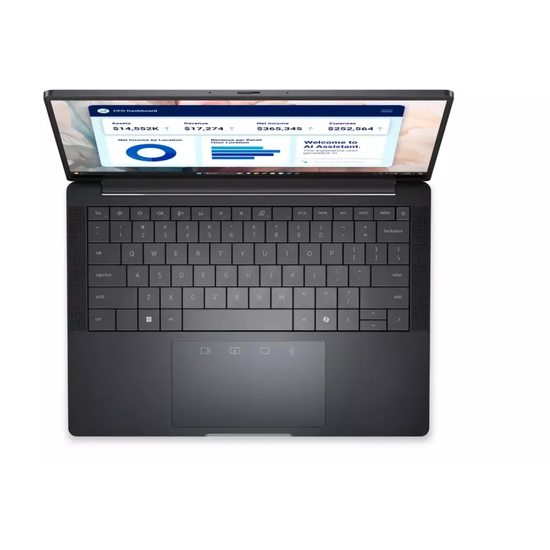 Dell Pro Premium 13 PA13250 | 13,3 collas | FHD+ | Pretatspīduma | Intel Core Ultra 7 | 266V | 16 GB | LPDDR5x | Cietvielu diska ietilpība 512 GB | Intel Arc Graphics | Windows 11 Pro | Tastatūras valoda angļu | Tastatūras fona apgaismojums | Garantija 36 mēneši | Baterijas garantija 12 mēneši