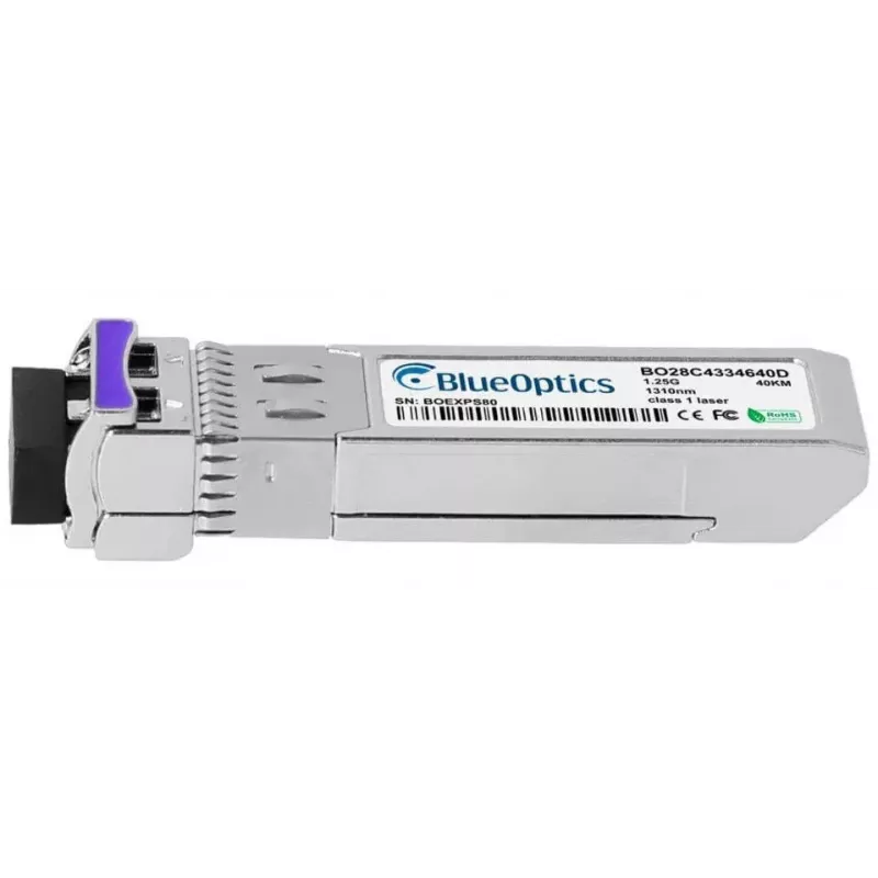 Šķiedru optikas SFP raiduztvērējs BlueOptics AT-SPBD40DUAL-14-BO, cSFP saskarne, LC savienotājs, alumīnijs