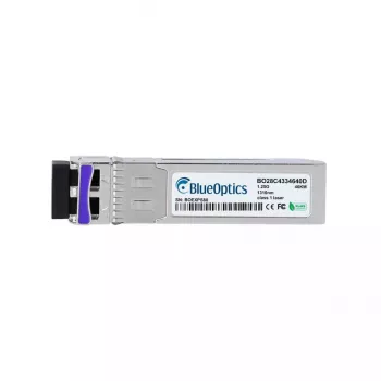 Optiskā šķiedras SFP raiduztvērējs BlueOptics BO28C4334640D-BO, LC savienotājs, alumīnijs, 0,02 kg