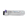 Optiskās šķiedras cSFP raiduztvērējs BlueOptics CSFP-BX1490-40-D-BO 1250 Mbit/s sudraba metāla korpusā