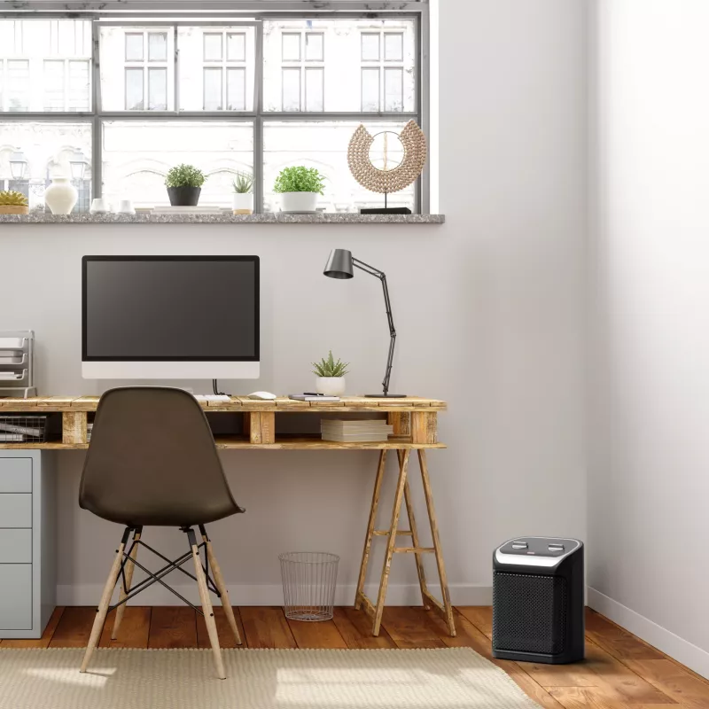 Rowenta Mini Excel SO9261 iekštelpu melns 1800 W ventilatora elektriskais telpu sildītājs