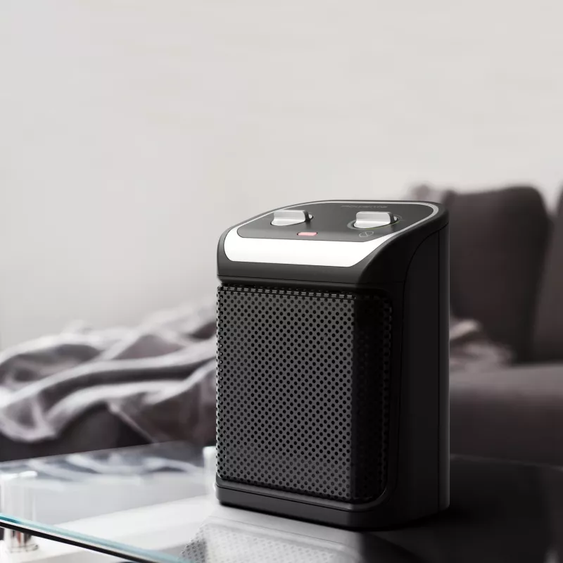 Rowenta Mini Excel SO9261 iekštelpu melns 1800 W ventilatora elektriskais telpu sildītājs