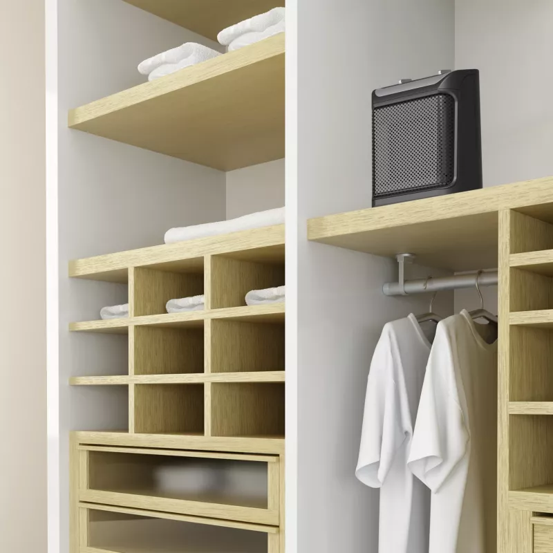 Rowenta Mini Excel SO9261 iekštelpu melns 1800 W ventilatora elektriskais telpu sildītājs