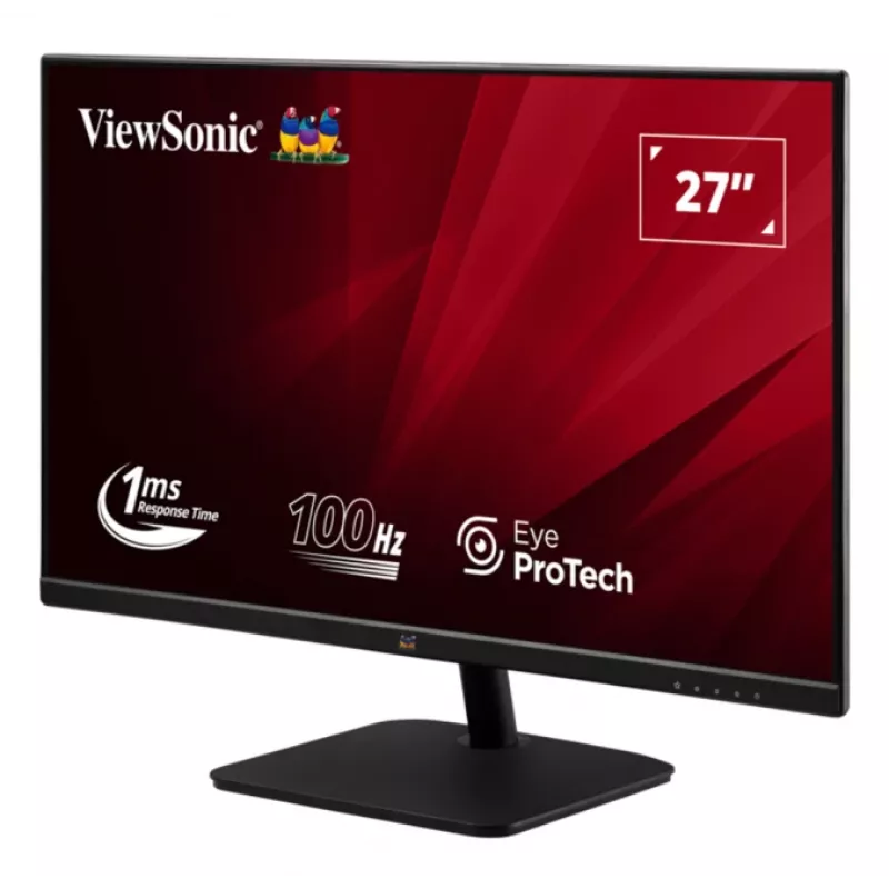 Viewsonic VA2732-H-2 datora monitors 68,6 cm (27 collas) 1920 x 1080 pikseļi Full HD LED melns