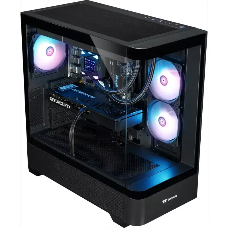 Galddatora spēļu dators THERMALTAKE FTW V290a 5070 melns/caurspīdīgs, Windows 11 Pro