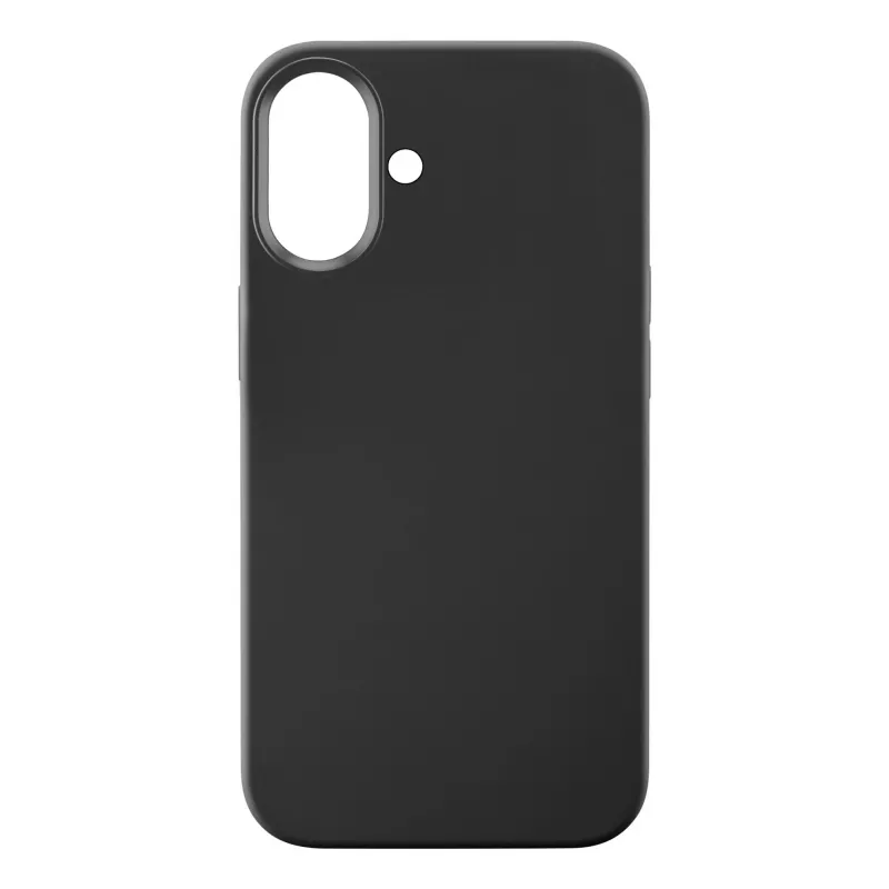 Cellularline Sensation - iPhone 16 Soft-touch silikona maciņš, Vāciņš, Apple, iPhone 16, 15,5 cm (6,1 collas), Melns
