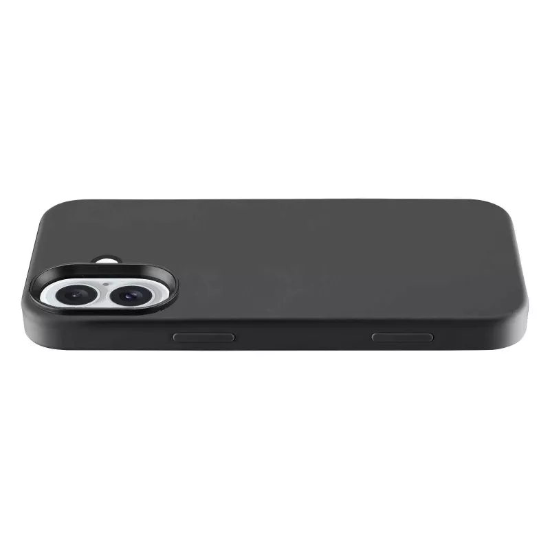 Cellularline Sensation - iPhone 16 Soft-touch silikona maciņš, Vāciņš, Apple, iPhone 16, 15,5 cm (6,1 collas), Melns