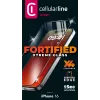 Cellularline Fortified Xtreme Glass - iPhone 16 īpaši aizsargājošs rūdītais stikls ar pastiprinātām malām, viegli uzklājams un īpaši izturīgs