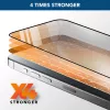 Cellularline Fortified Xtreme Glass - iPhone 16 īpaši aizsargājošs rūdītais stikls ar pastiprinātām malām, viegli uzklājams un īpaši izturīgs